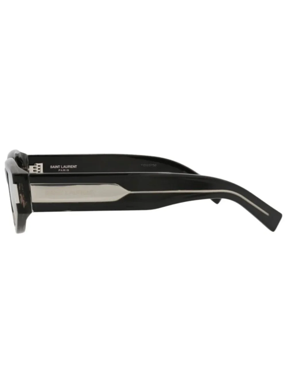 New Saint Laurent Women's Sunglasses Round Oval Recycled Acetate Frame Havana